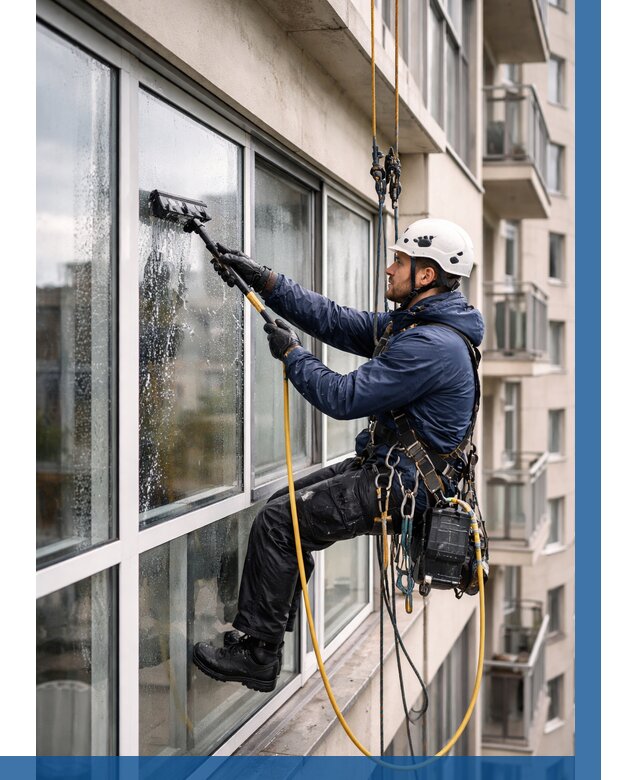 Мойка балконного остекления в Зеленодольске от 3623 р. | ВЫСОТНИК-Злн