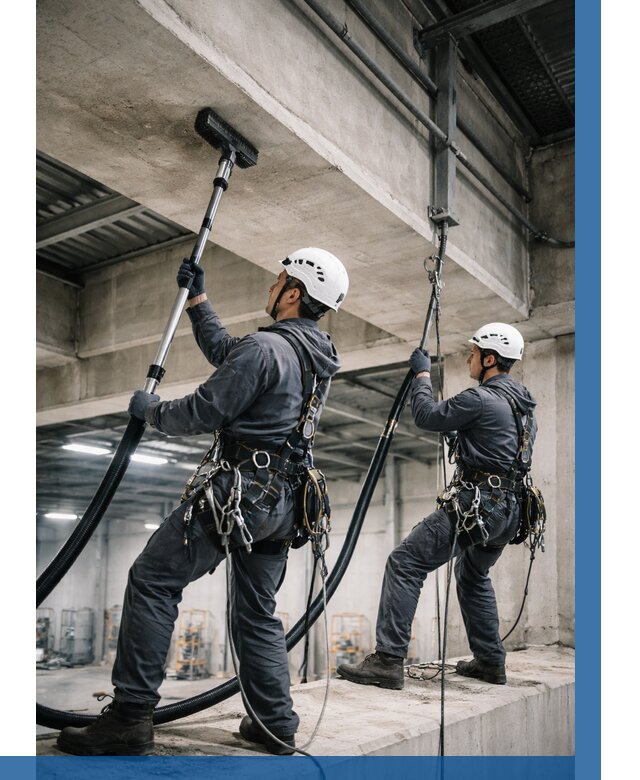 Обеспыливание потолочных конструкций в Зеленодольске от 259 р. |ВЫСОТНИК-Злн