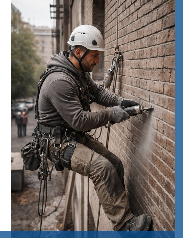 Расшивка кирпичных швов в Зеленодольске от 621 р. | ВЫСОТНИК-Злн