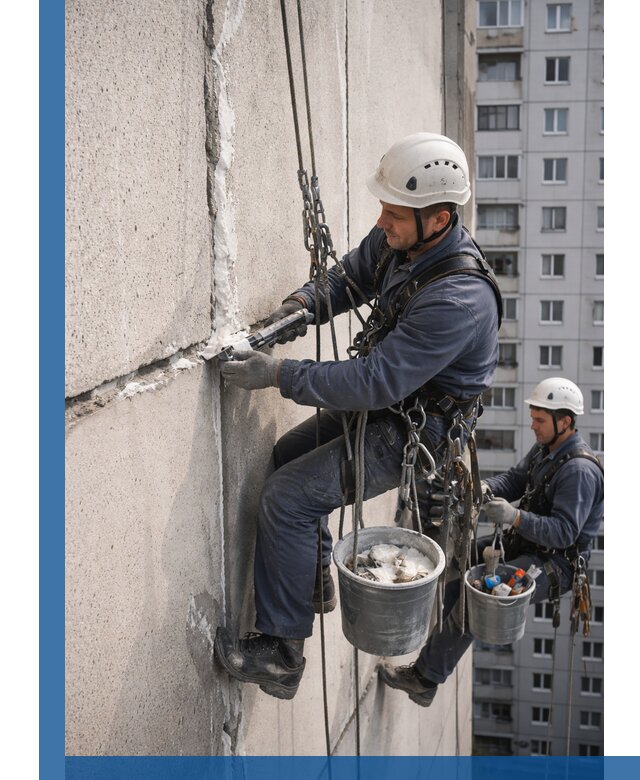 Утепление межпанельных швов в Зеленодольске профессионально и надежно