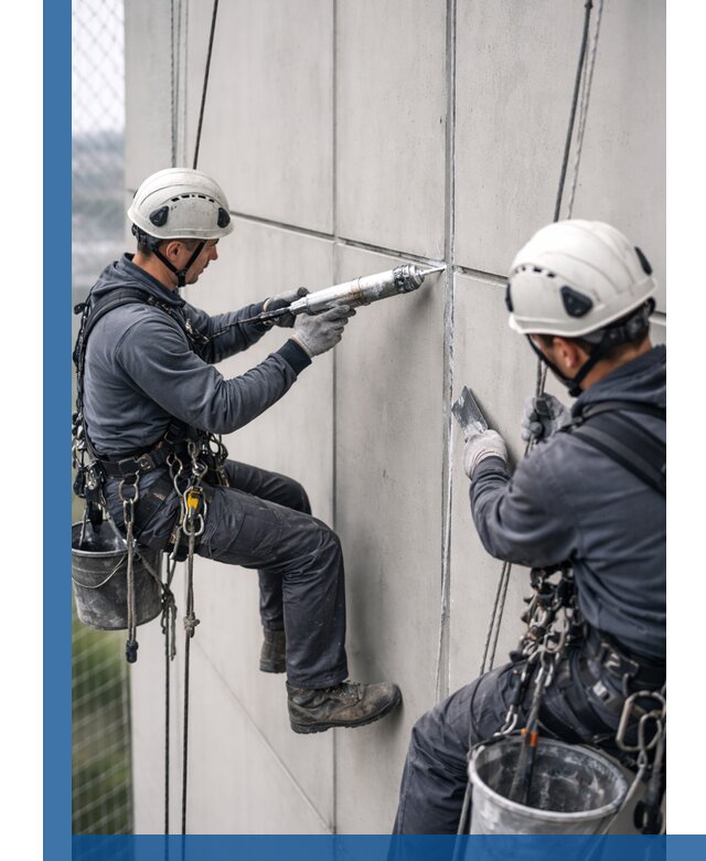 Первичная герметизация швов фасадов и кровель в Зеленодольске