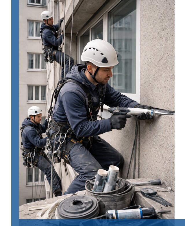 Герметизация швов лоджии в Зеленодольске профессионально и надежно