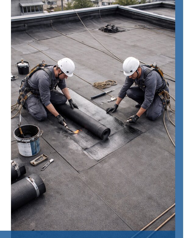 Ремонт мягкой кровли под ключ в Зеленодольске от 725 р. | ВЫСОТНИК-Злн