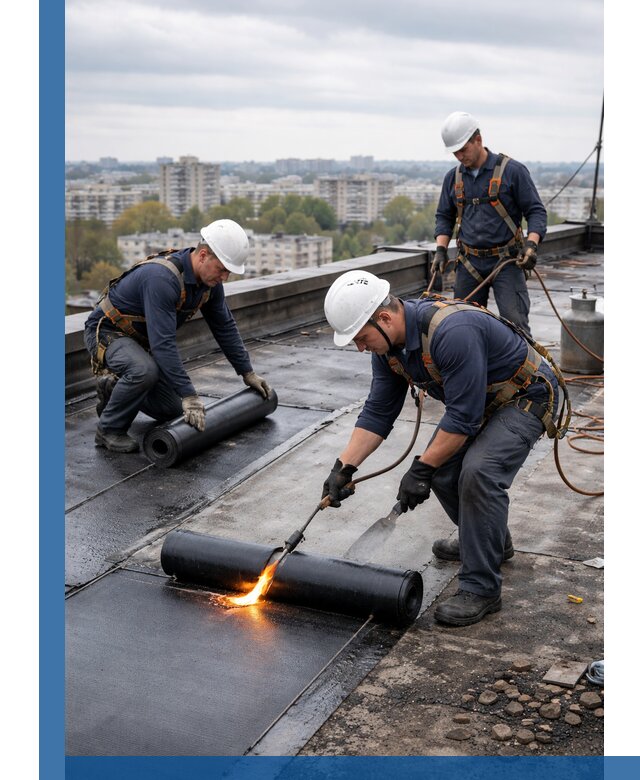 Ремонт наплавляемой кровли в Зеленодольске качественно и надежно