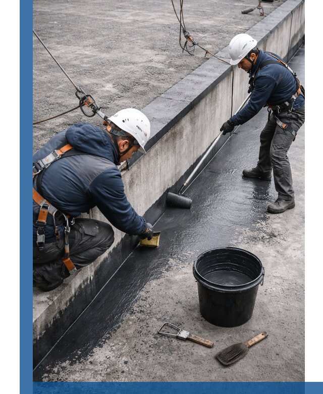 Гидроизоляция кровли жидкой резиной профессионально в Зеленодольске