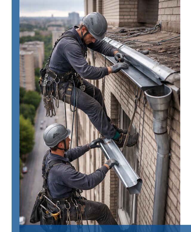 Ремонт водосточных желобов в Зеленодольске, быстро и качественно