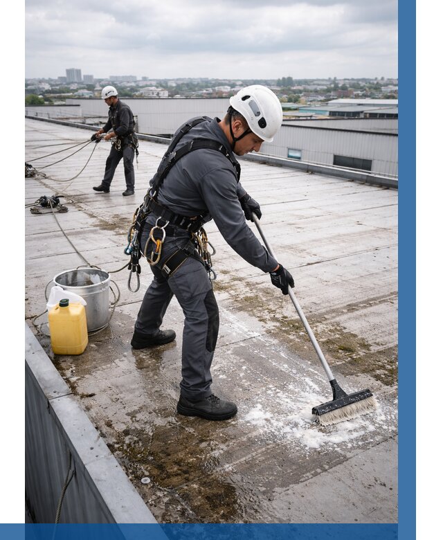 Очистка крыши по графику в Зеленодольске от 7763 р. | ВЫСОТНИК-Злн