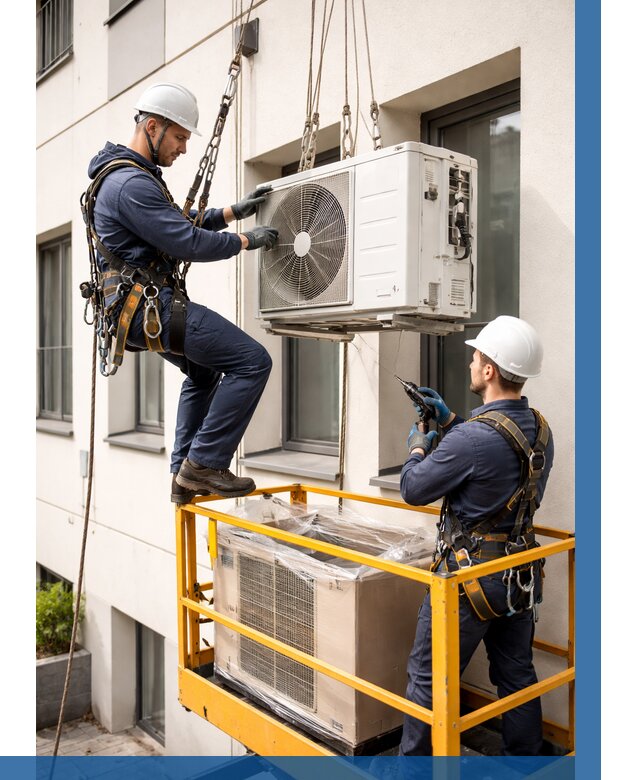 Демонтаж внешнего блока кондиционера в Зеленодольске от 3623 р. | ВЫСОТНИК-Злн