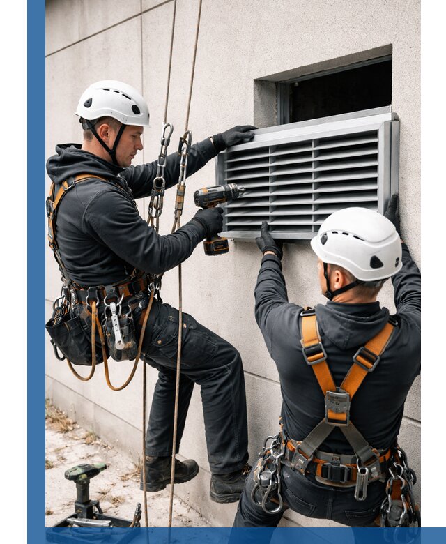 Монтаж вентиляционных решеток в Зеленодольске профессиональный сервис