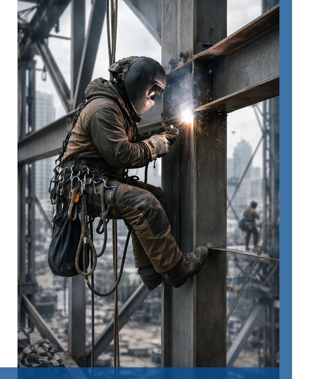 Высотные сварочные работы в Зеленодольске от 3623 р. | ВЫСОТНИК-Злн