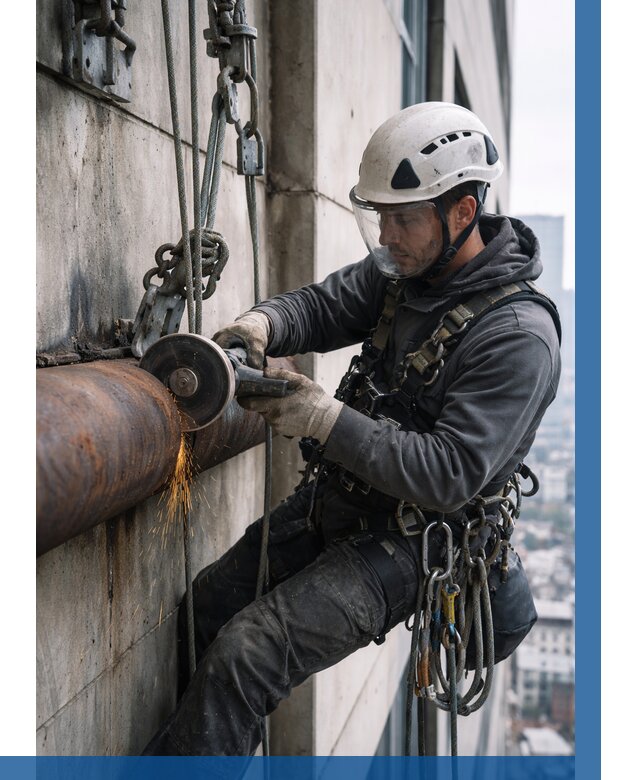 Резка металла на высоте в Зеленодольске по цене от 4658 р. | ВЫСОТНИК-Злн