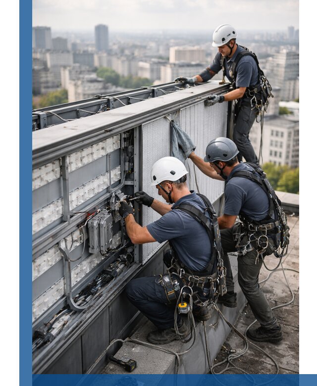 Профессиональное обслуживание крышной рекламы в Зеленодольске под ключ