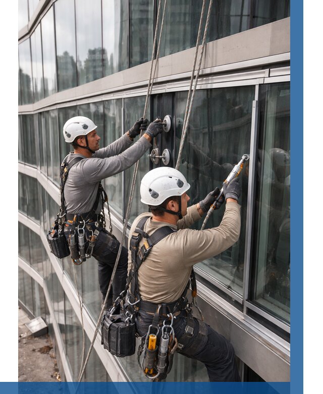 Радиусное остекление фасада в Зеленодольске от 12420 р. | ВЫСОТНИК-Злн