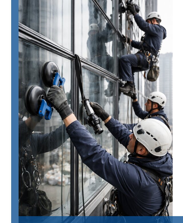 Радиусное остекление фасадов под ключ в Зеленодольске с гарантиями