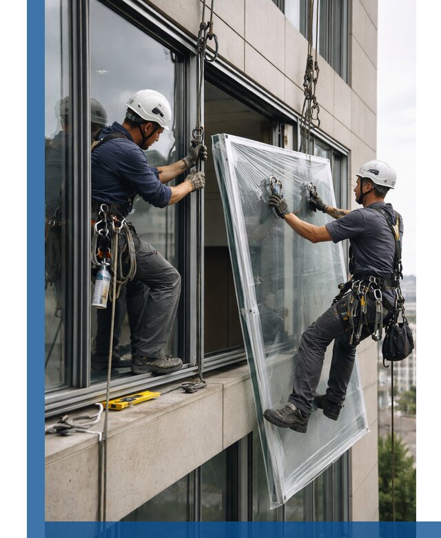 Профессиональная замена стекла в витраже в Зеленодольске с гарантией