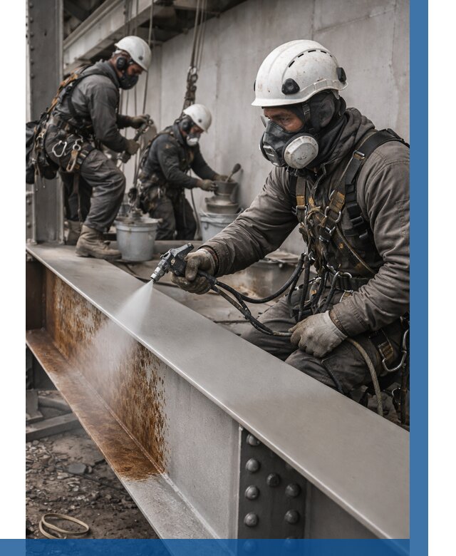 Антикоррозионная покраска металла в Зеленодольске от 725 р. | ВЫСОТНИК-Злн