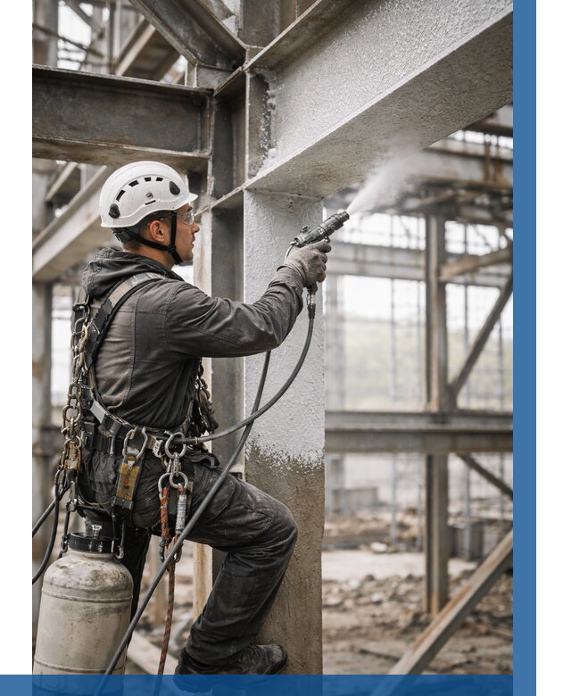 Огнезащита металлоконструкций от 776 р. | ВЫСОТНИК-Злн в Зеленодольске