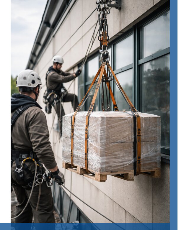 Подъем груза на высоту в Зеленодольске от 3105 р. | ВЫСОТНИК-Злн