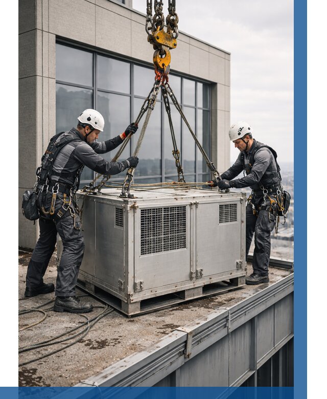 Такелажные работы на высоте в Зеленодольске от 8280 р. | ВЫСОТНИК-Злн