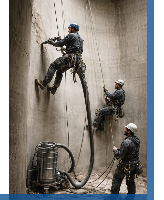 Зачистка силосов в Зеленодольске от 4658 р. Договор и смета ВЫСОТНИК-Злн