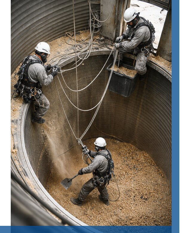 Чистка зерновых бункеров в Зеленодольске от 12420 р. | ВЫСОТНИК-Злн