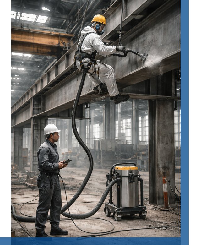 Обеспыливание конструкций в цехе в Зеленодольске от 4347 р. | ВЫСОТНИК-Злн