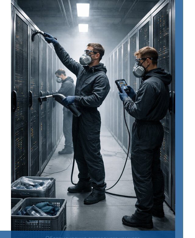 Обеспыливание серверной комнаты в Зеленодольске от 4658 р. | ВЫСОТНИК-Злн