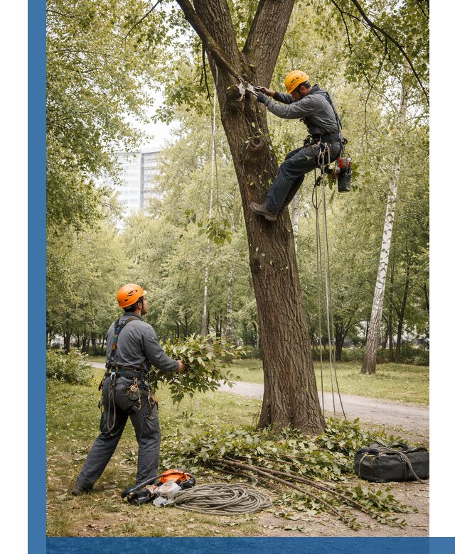 Санитарная обрезка деревьев в Зеленодольске, профессионально и безопасно