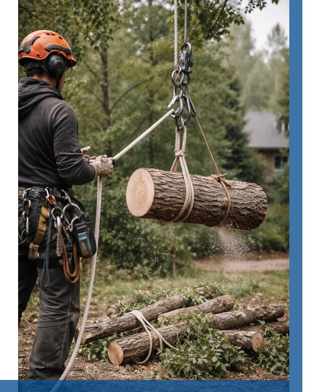 Валка деревьев частями в Зеленодольске от 7763 р. | ВЫСОТНИК-Злн