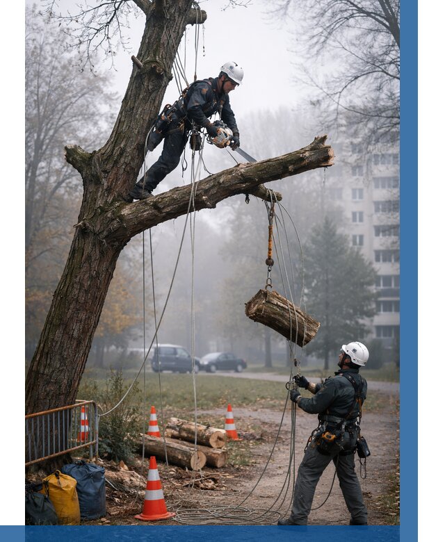 Удаление аварийных деревьев в Зеленодольске от 15525 р. | ВЫСОТНИК-Злн