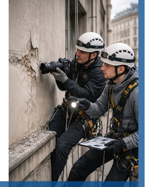 Фотофиксация дефектов фасада в Зеленодольске от 4658 р. | ВЫСОТНИК-Злн