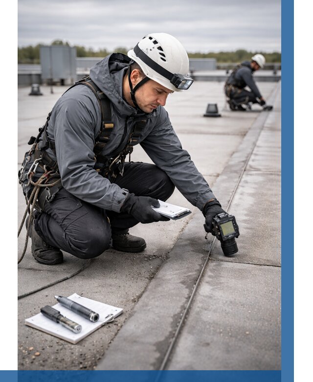 Обследование кровли на протечки в Зеленодольске от 4658 р. | ВЫСОТНИК-Злн